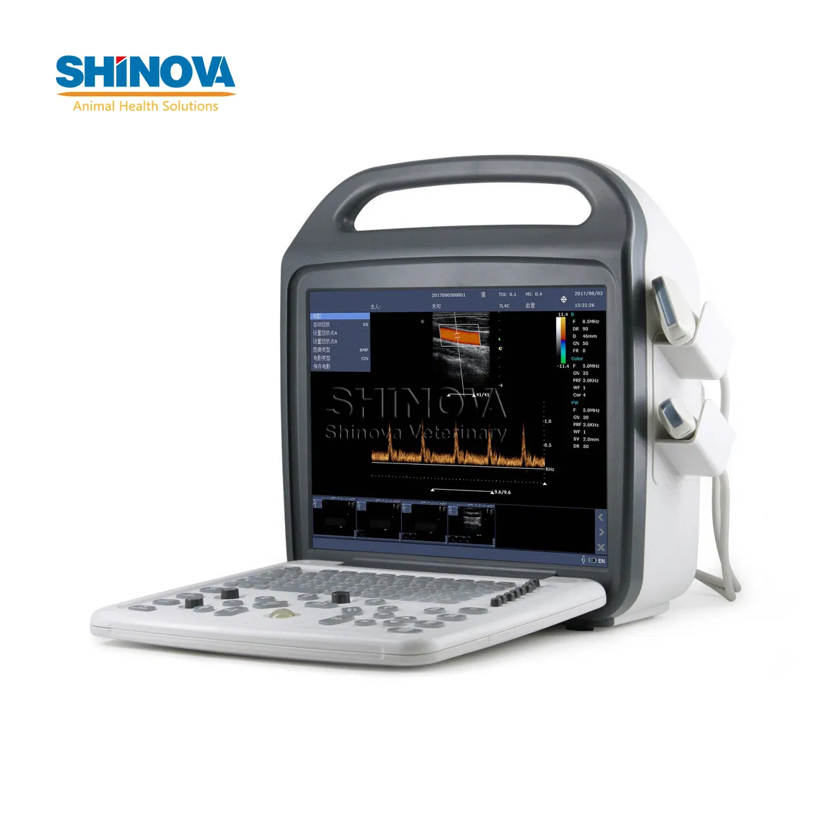 Shinova Portable Color Doppler Diagnostic Instrument for Veterinary Use