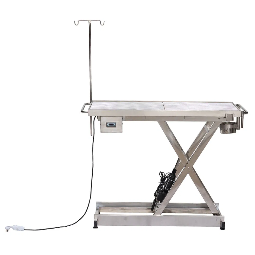 Veterinary Surgical Bed Dog Cat Electric Lift Vet Operating Table for Pet Hospital Clinic