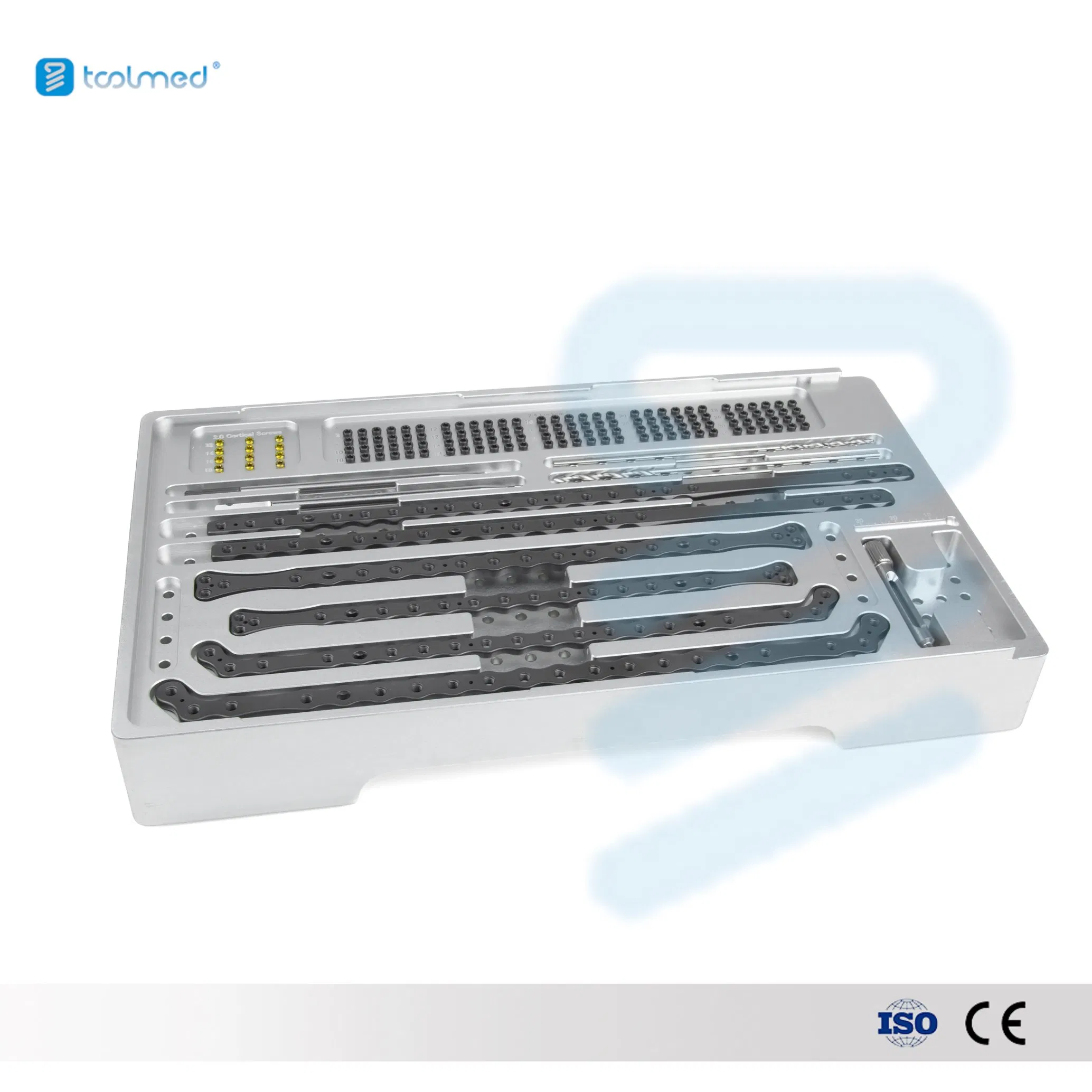 2.4 Head Locking Plate Instrument Kit Orthopedic Surgical Instruments for Pet Diagnostics and Treatment