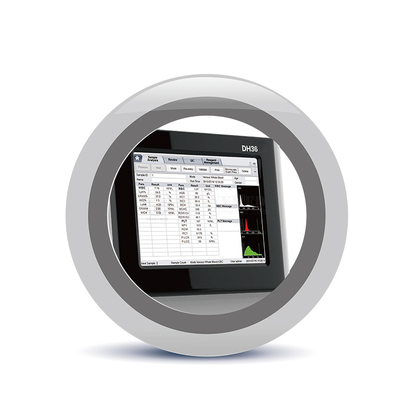 Syb-Dh36vet Veterinary 3 Part Vet Auto Hematology Analyzer Veterinary Blood Analyzer Cbc Machine Bc