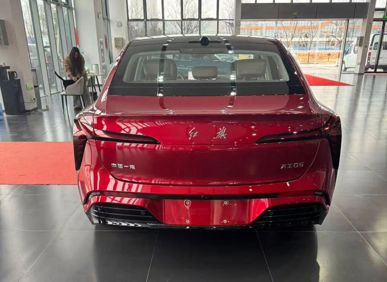 Hongqi Pure Electric Car Rear View
