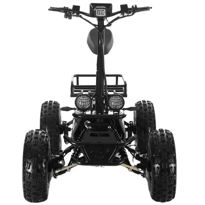 New 2025 Electric 4-Wheel All Terrain Vehicle for Adults 4X4 Scooter off Road 4WD ATV for Hunting and Farm Work