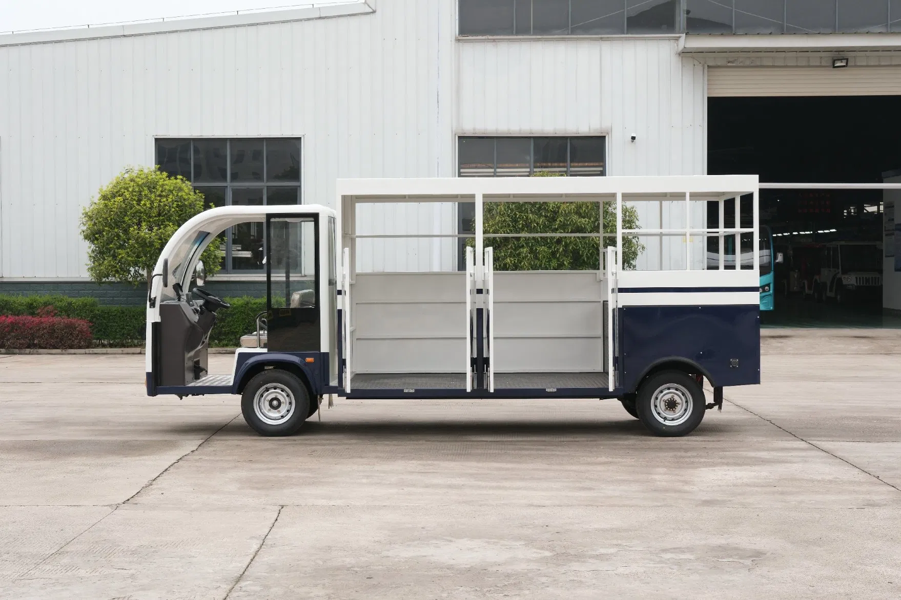 Zero Emission Electric Delivery Truck 2 Seats Electric Pickup Cargo Truck