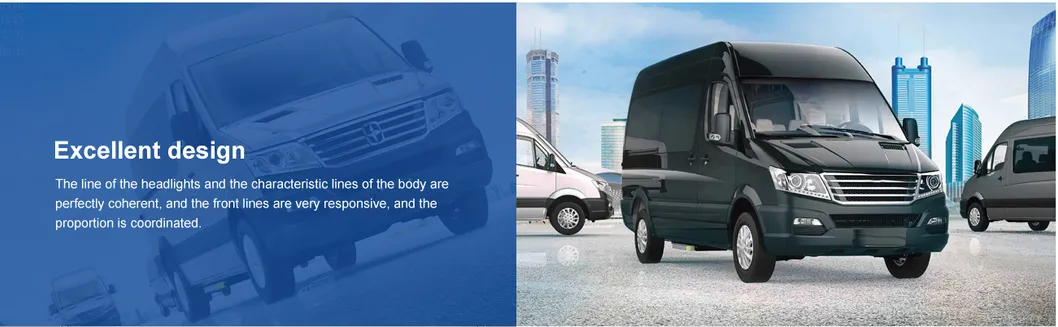 Passenger Van Front View