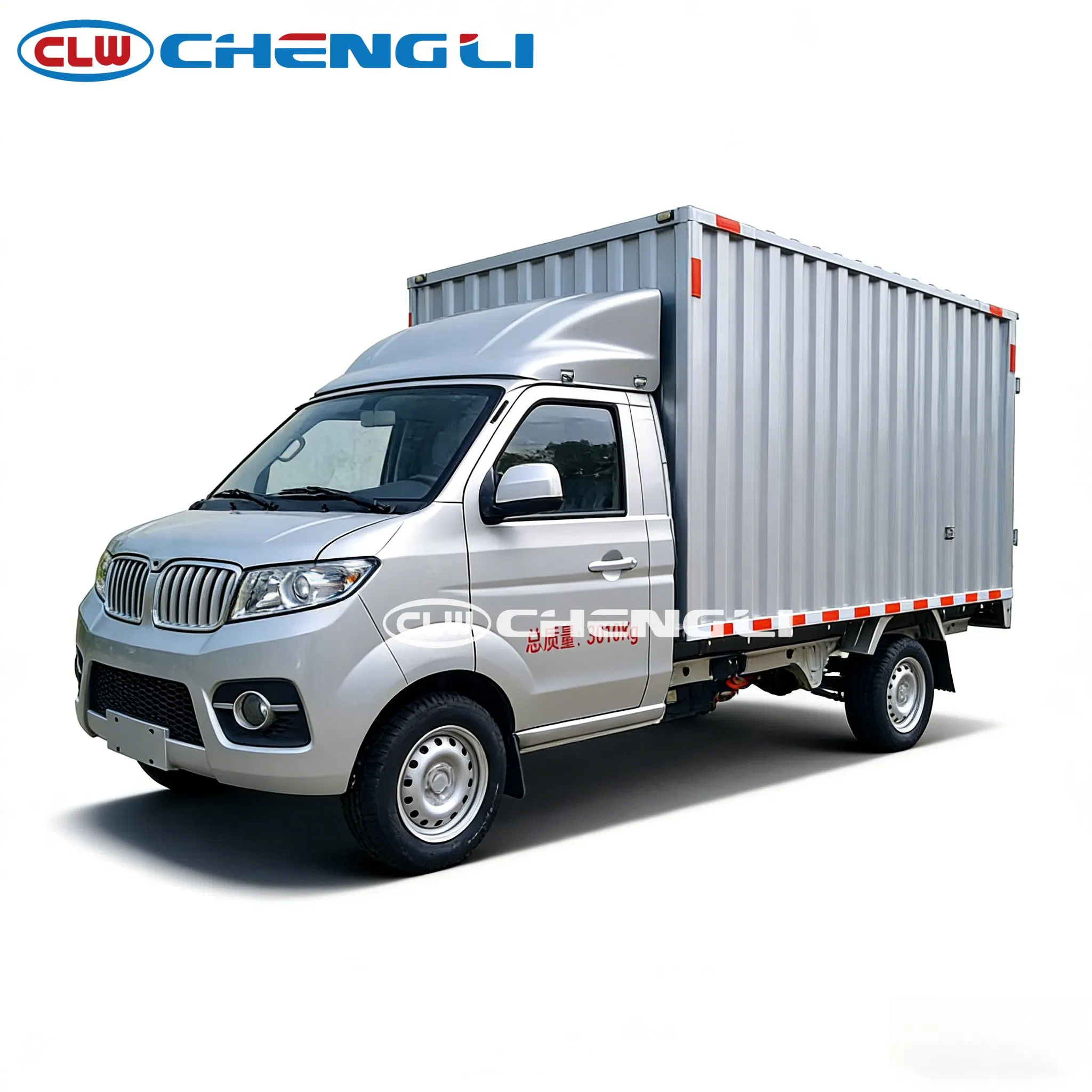 Electric 4X2 Corrugated Box Truck Zero-Emission with Automatic Powertrain System for City Delivery
