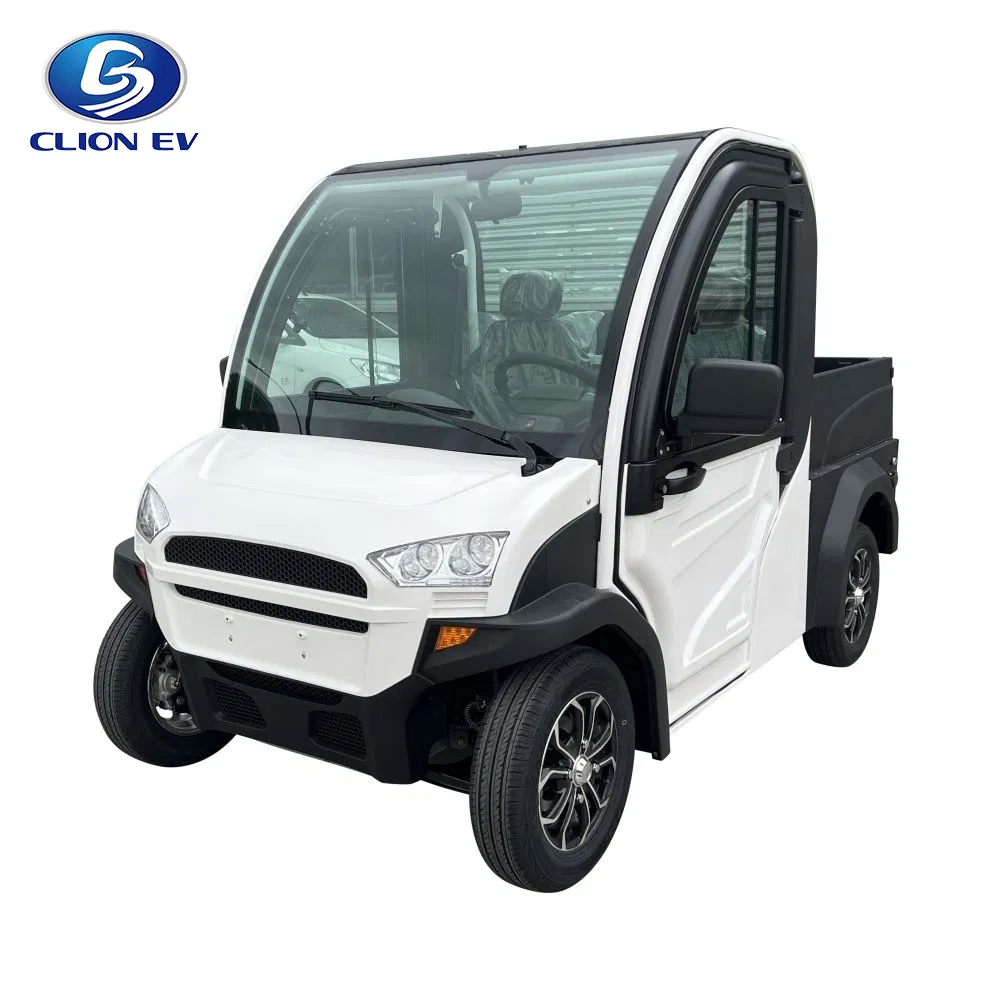 Electric Mini Pickup Truck Front View