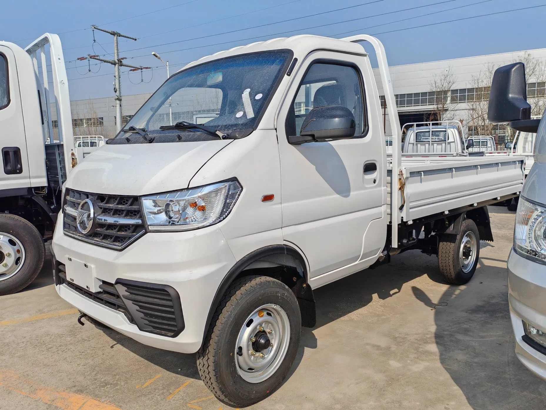 Hydraulic Brake 100km/H Small Gasoline/Electric Compact Pickup Trucks