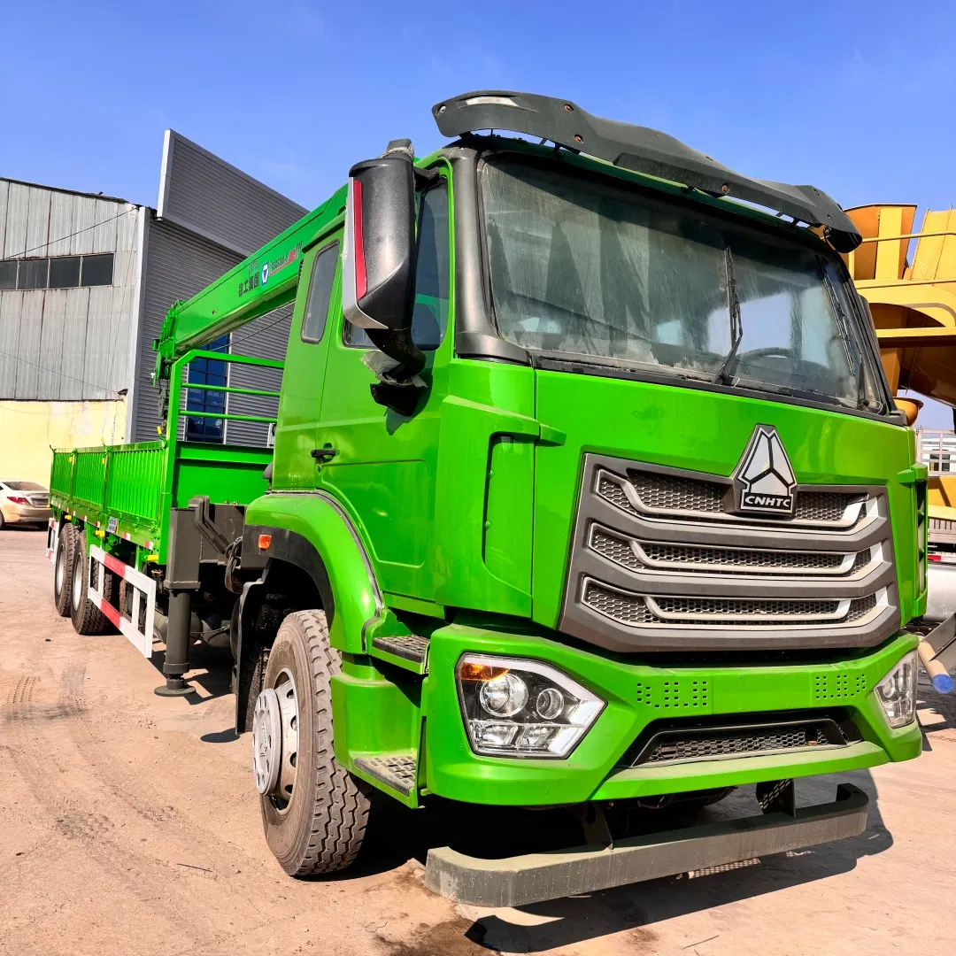 Sinotruk HOWO Nx 6*4 Used Crane Truck Refurbished Chassis New Crane Heavy Duty Work Truck