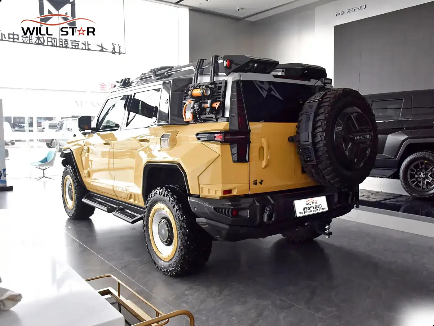 Dongfeng Mhero 917 SUV Extended Range Hybrid Car Auto Large SUV High Performance Luxury Electric Car