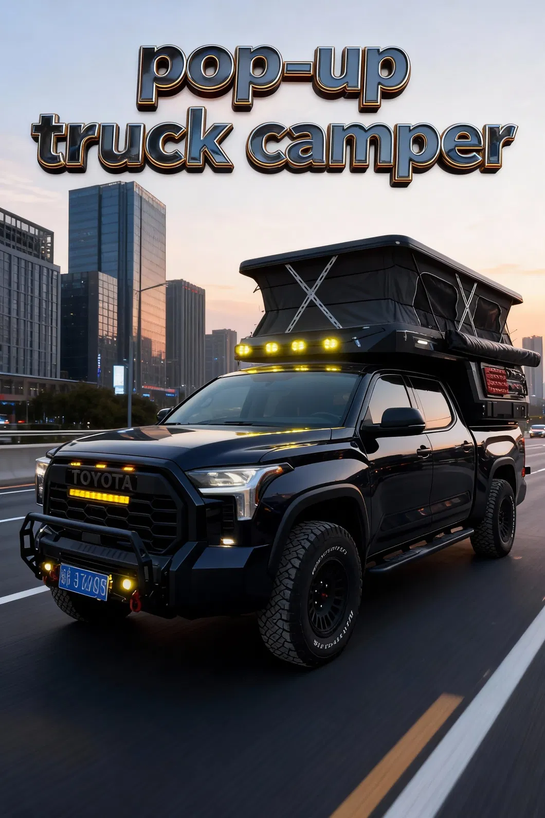 Adventure Ready Pop up Truck Camper