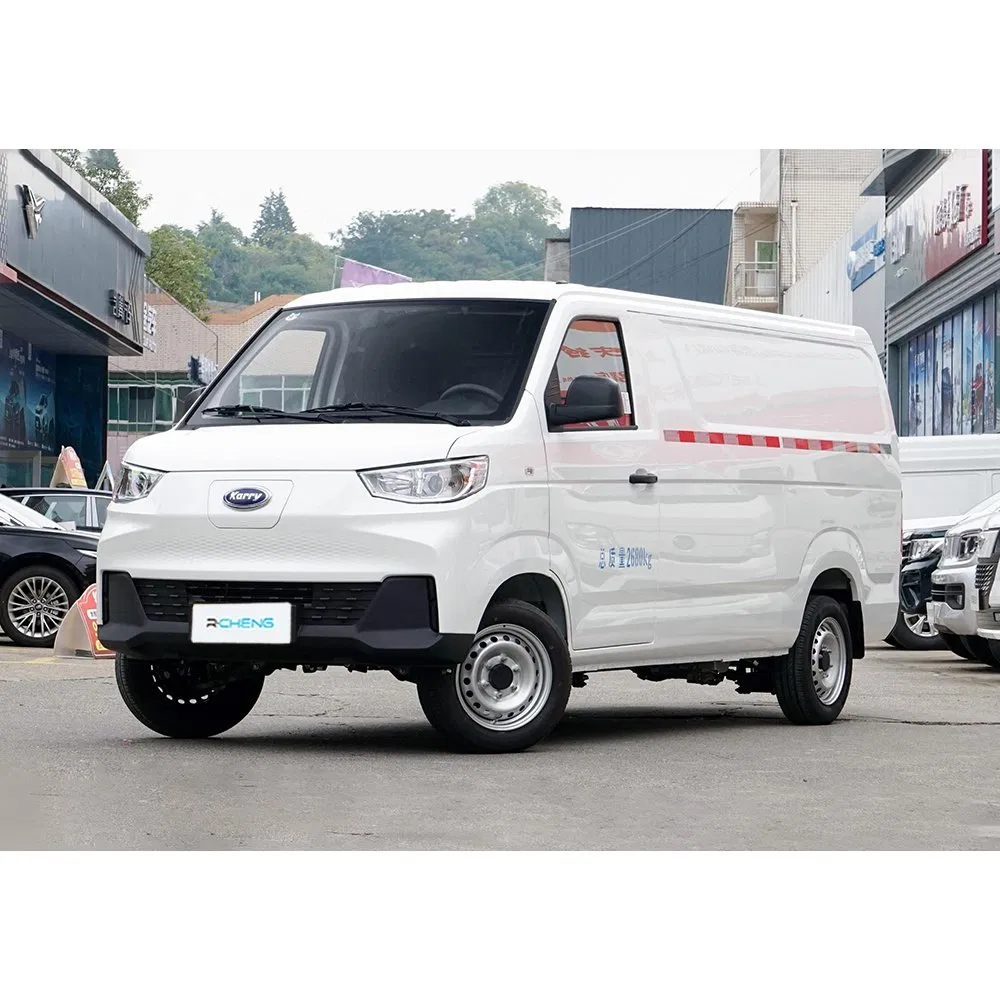 China Factory Karry Porpoise Electric Cargo Delivery Van for Delivery &amp; Commercial Transport Karry Jiangtun Truck