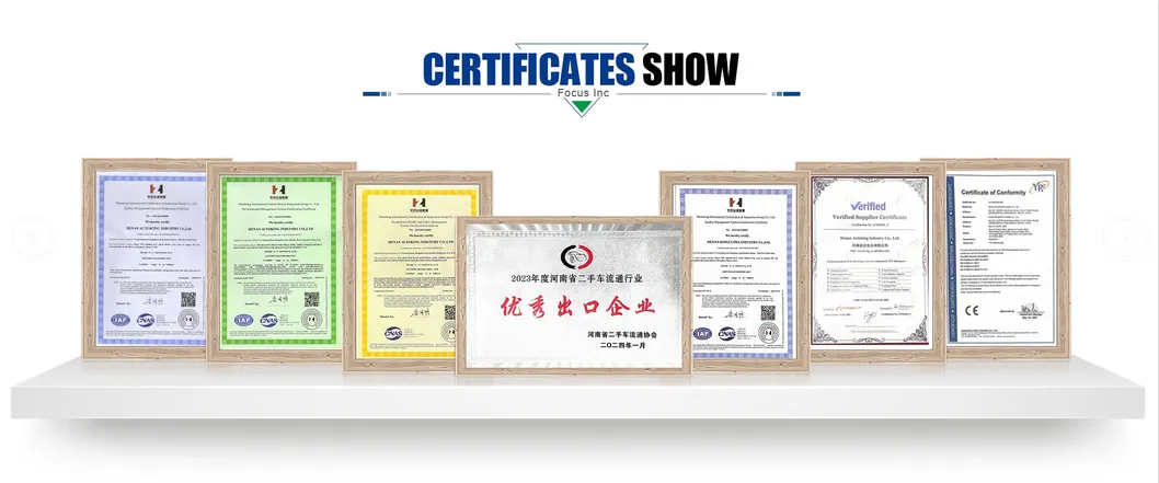 Certificates