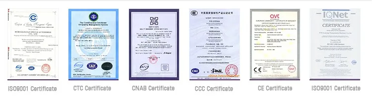 Certifications