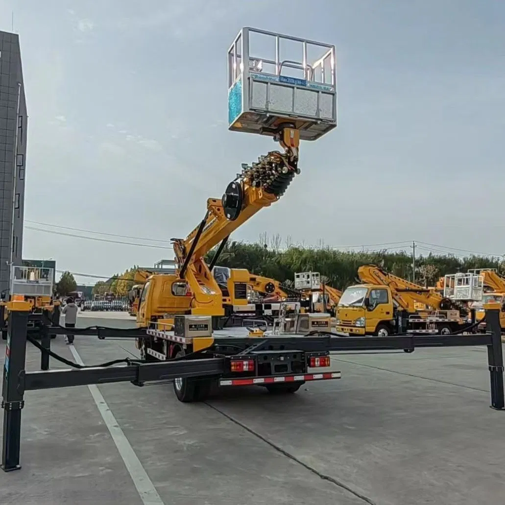 32m Telescopic Boom Truck Work Platform. Heavy-Duty High-Reach Telescopic Boom Truck