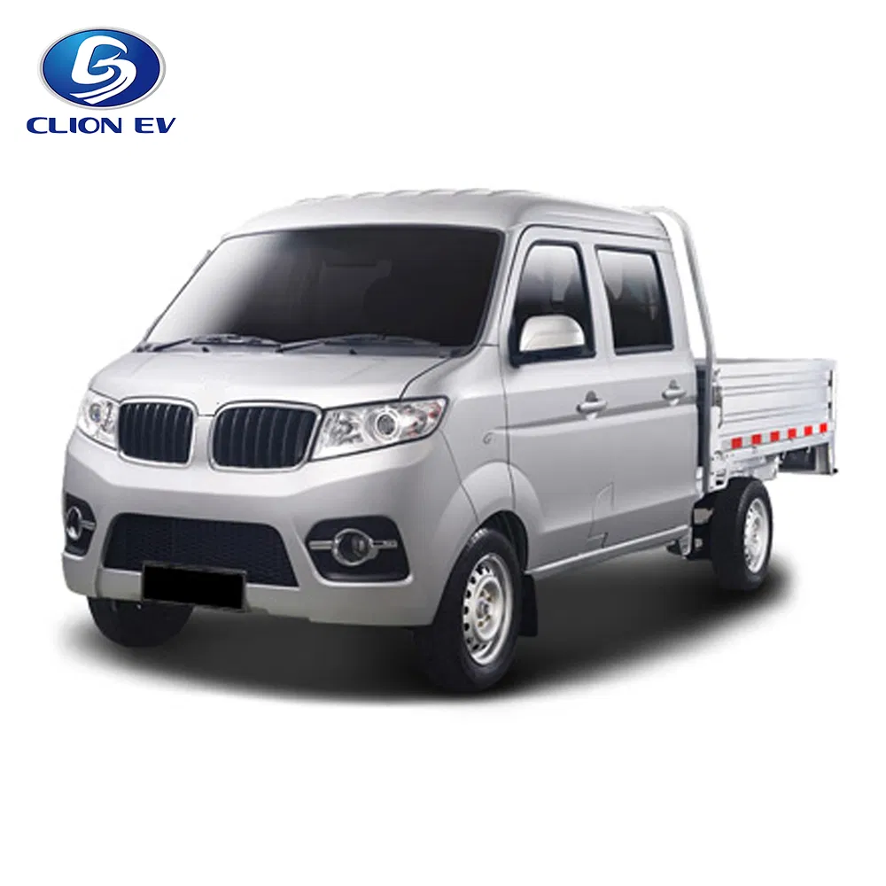 Bev 5 Seats Mini Electric Cargo Pickup Truck with 1.5 Ton Payload