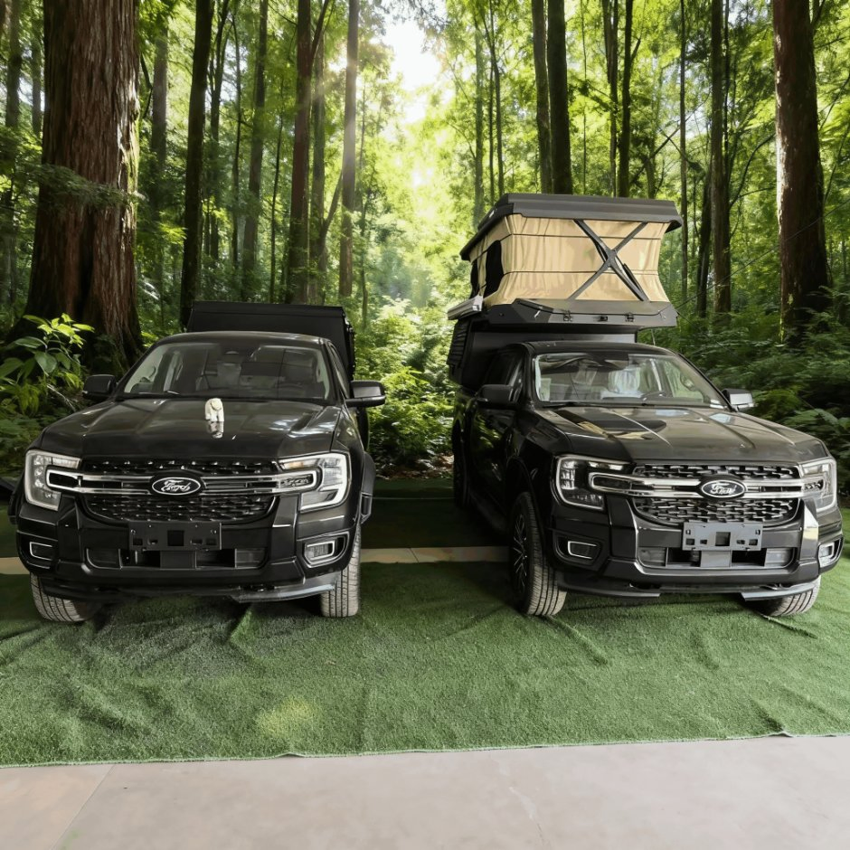 Adventure Ready Pop up Truck Camper for off Road Travel and Remote Camping Locations