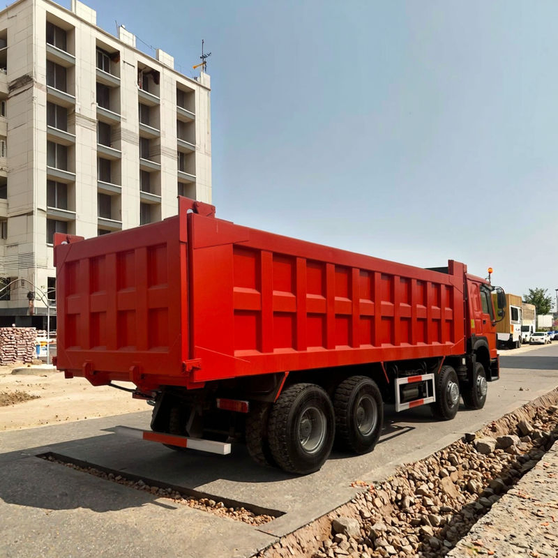 Sinotruk 8X4 Heavy-Duty Dump Truck - Built for Tough Construction Work