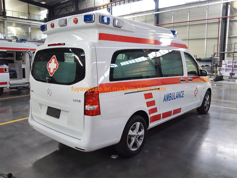 4X4 off-Road Mobile Negative Pressure Mercedes Benz Ambulance Vehicle