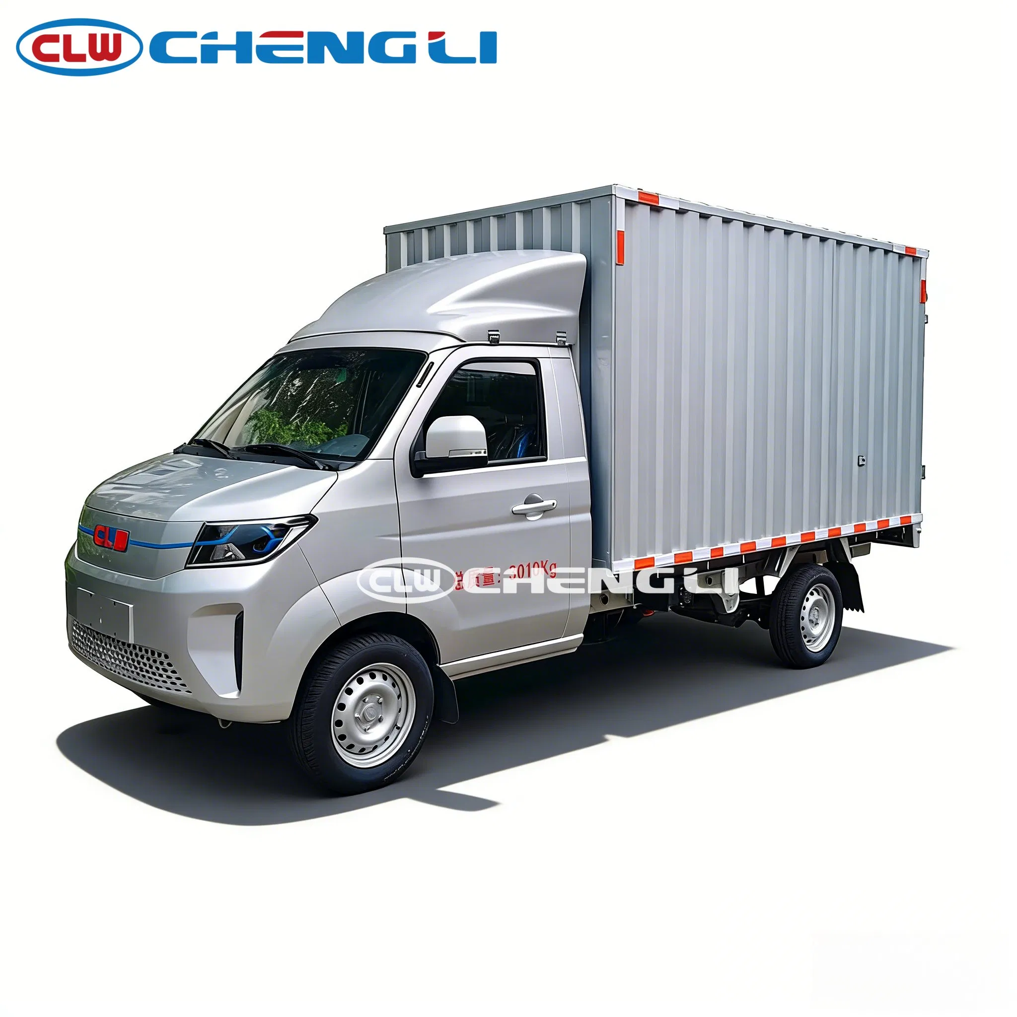 Electric 4X2 Corrugated Box Truck Zero-Emission with Automatic Powertrain System for City Delivery