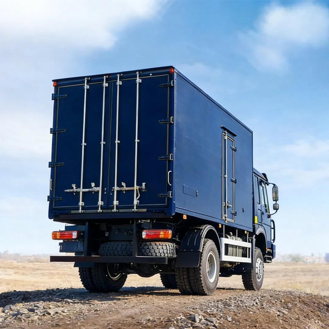HOWO Foton Dongfeng 4X4 Full Drive off Road All Terrain Camion Refrigere Refrigerator Refrigerated Truck Cooling Trailer Van Cold Chain Frozen Box Cargo Vehicle