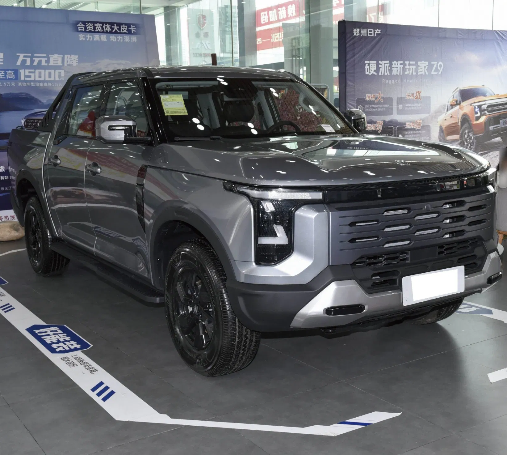 Dongfeng Z9 Phev Pickup 4X4 off-Road Pickup Truck Left Steering Gasoline Plug-in Hybrid Electric Vehicle
