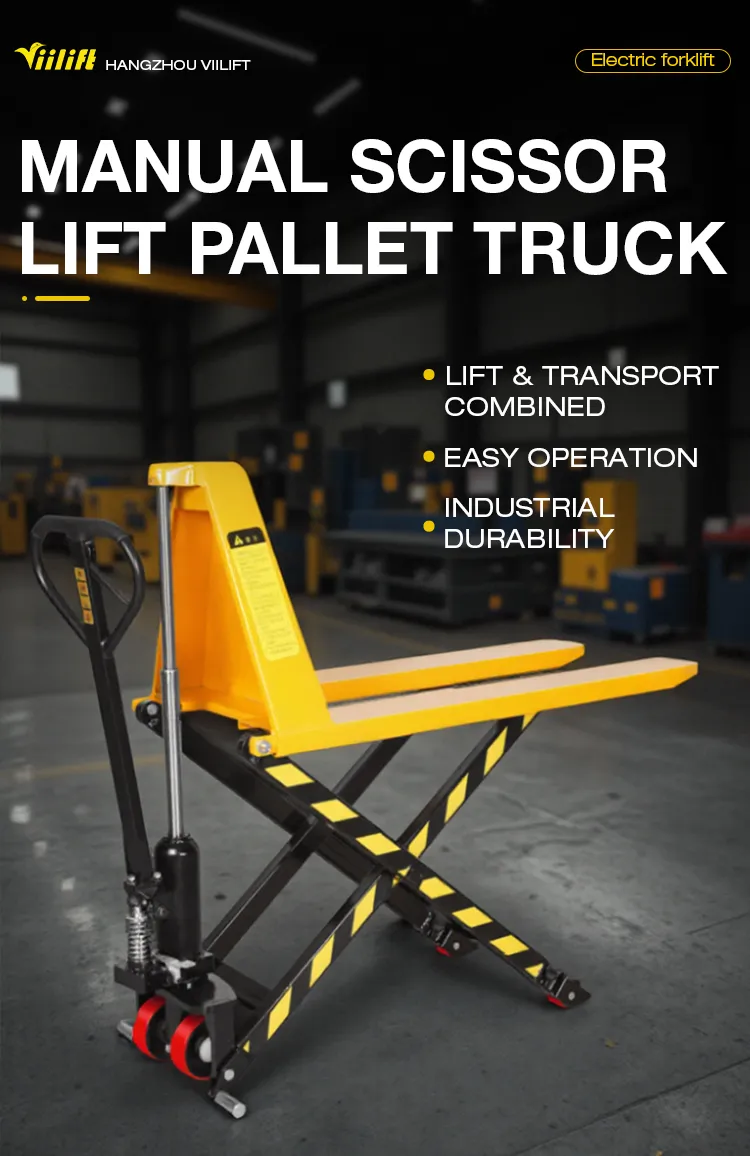 Manual High Lift Pallet Truck Banner