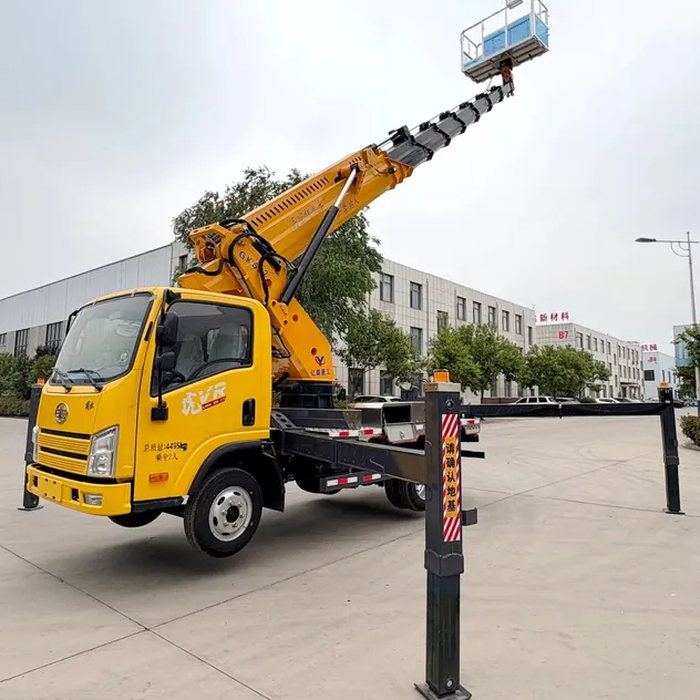 Aerial Work Platform Truck Rear
