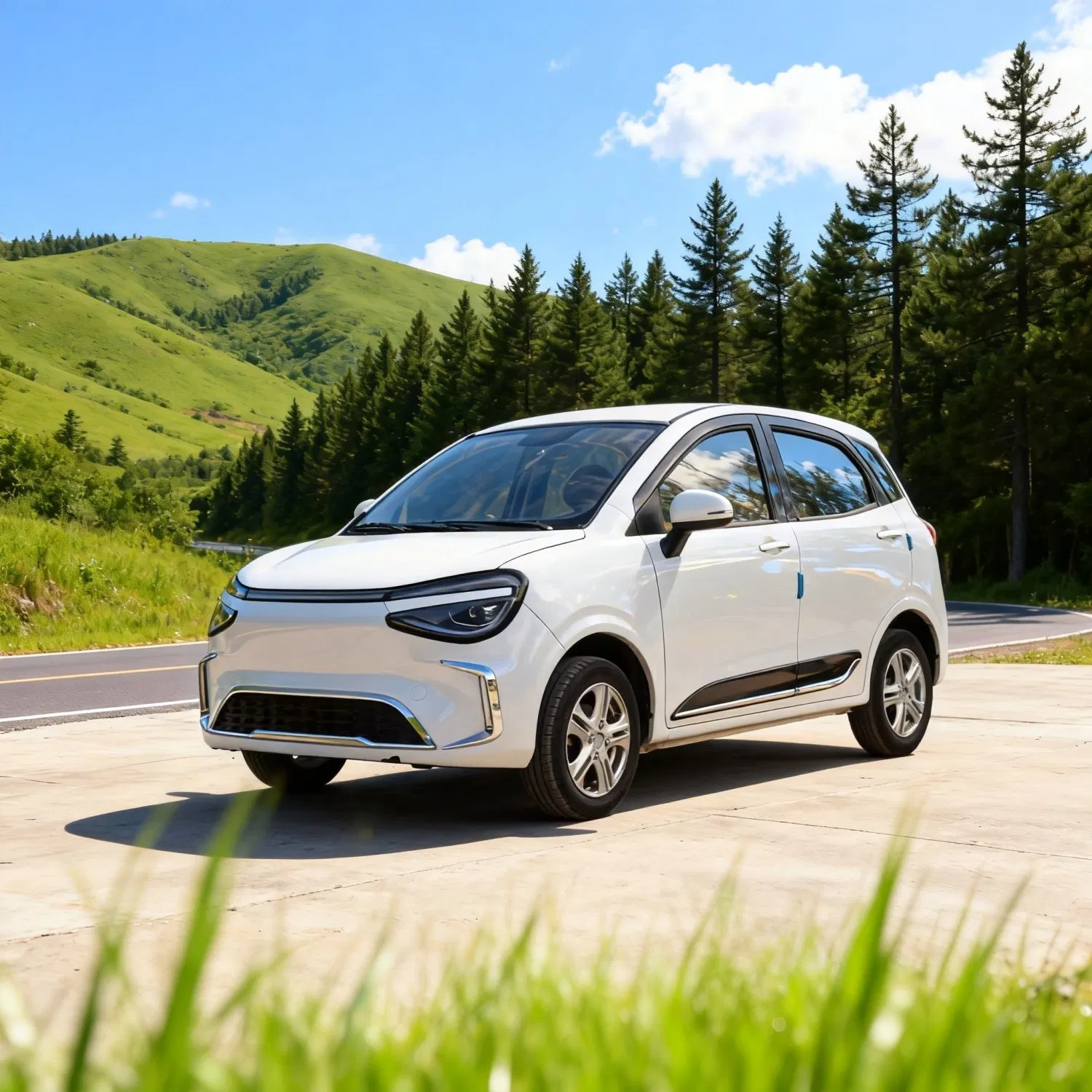 Yue Tu Compact Hatchback with Smart City Parking Assist and Low Emissions for Eco Conscious Urban Dwellers