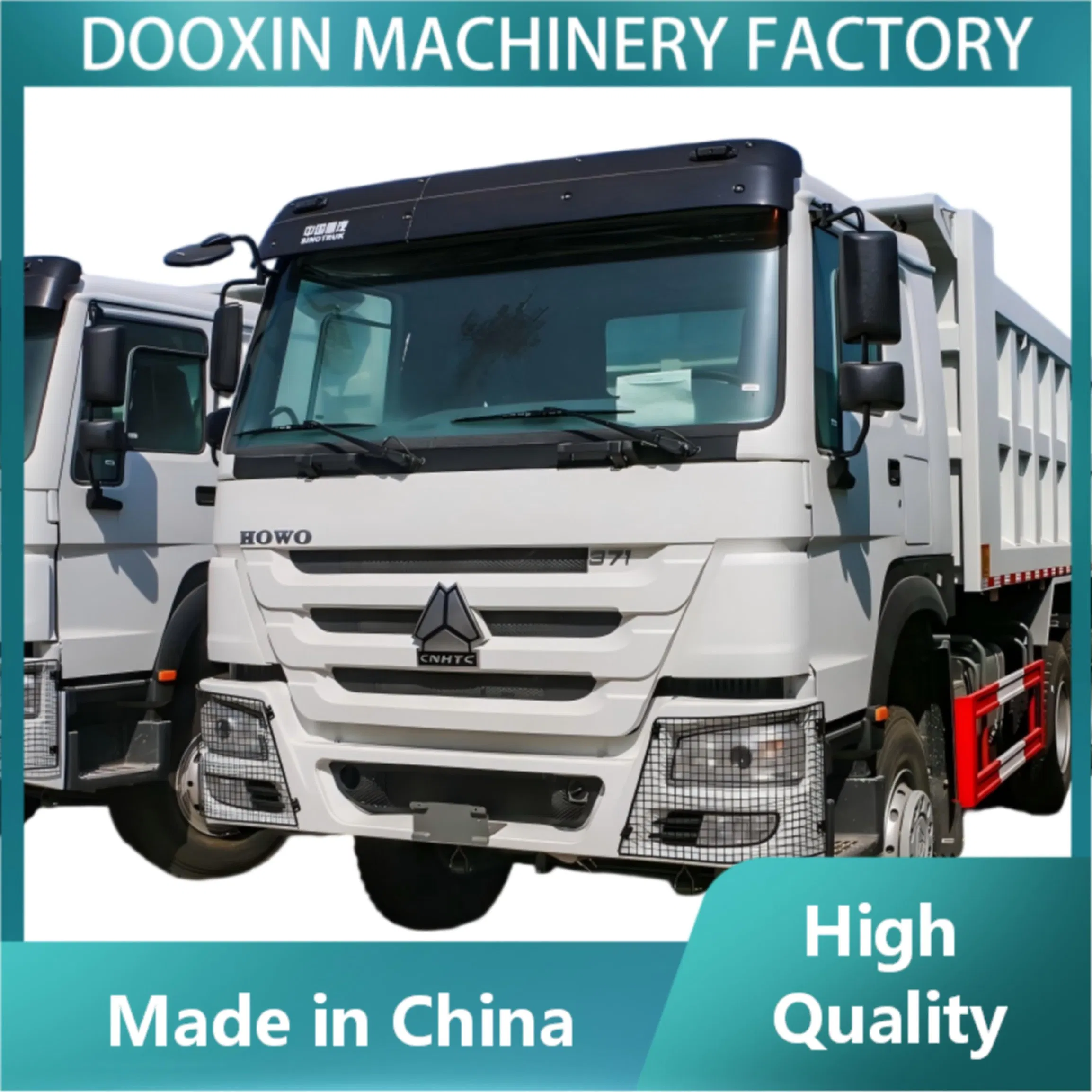 Heavy Duty HOWO 371HP Dump Truck Mining Quarry Application High Intensity Work Robust Construction Quality Assurance Tipper