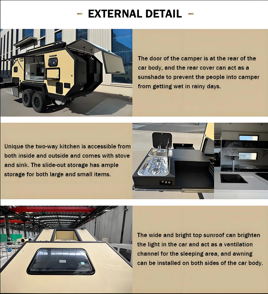 Off-Road Camper Side View
