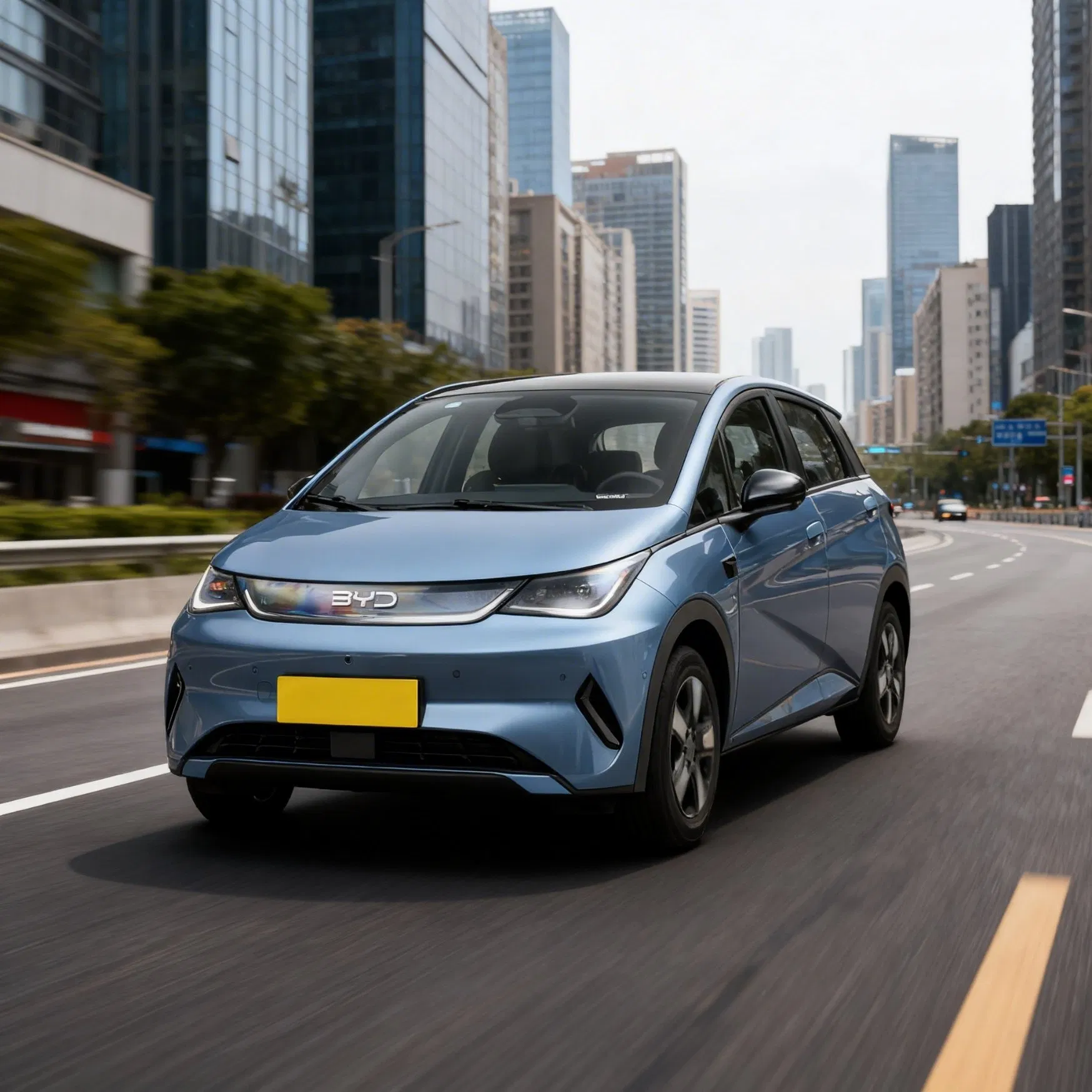2025 BYD Dolphin electric hatchback with 520km CLTC range for urban daily commuting needs
