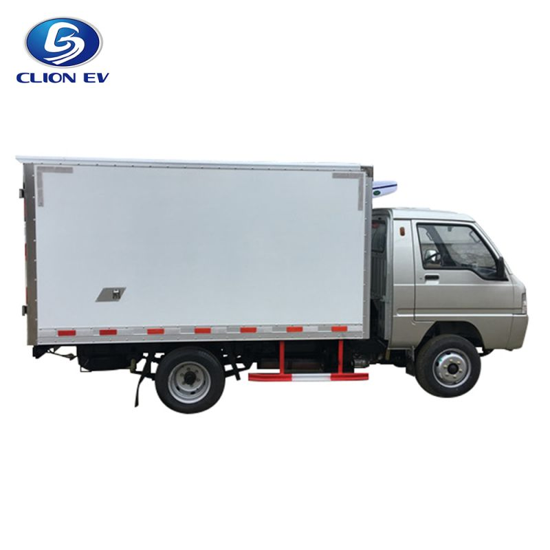 New Energy City Freezer Food/Meat/Ice Cream Logistics Electric Refrigerated Box Truck