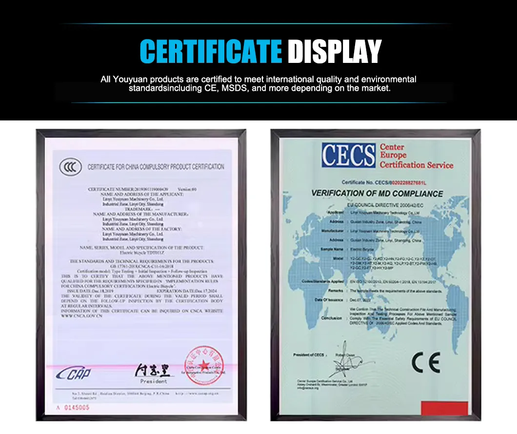 Certification Documents