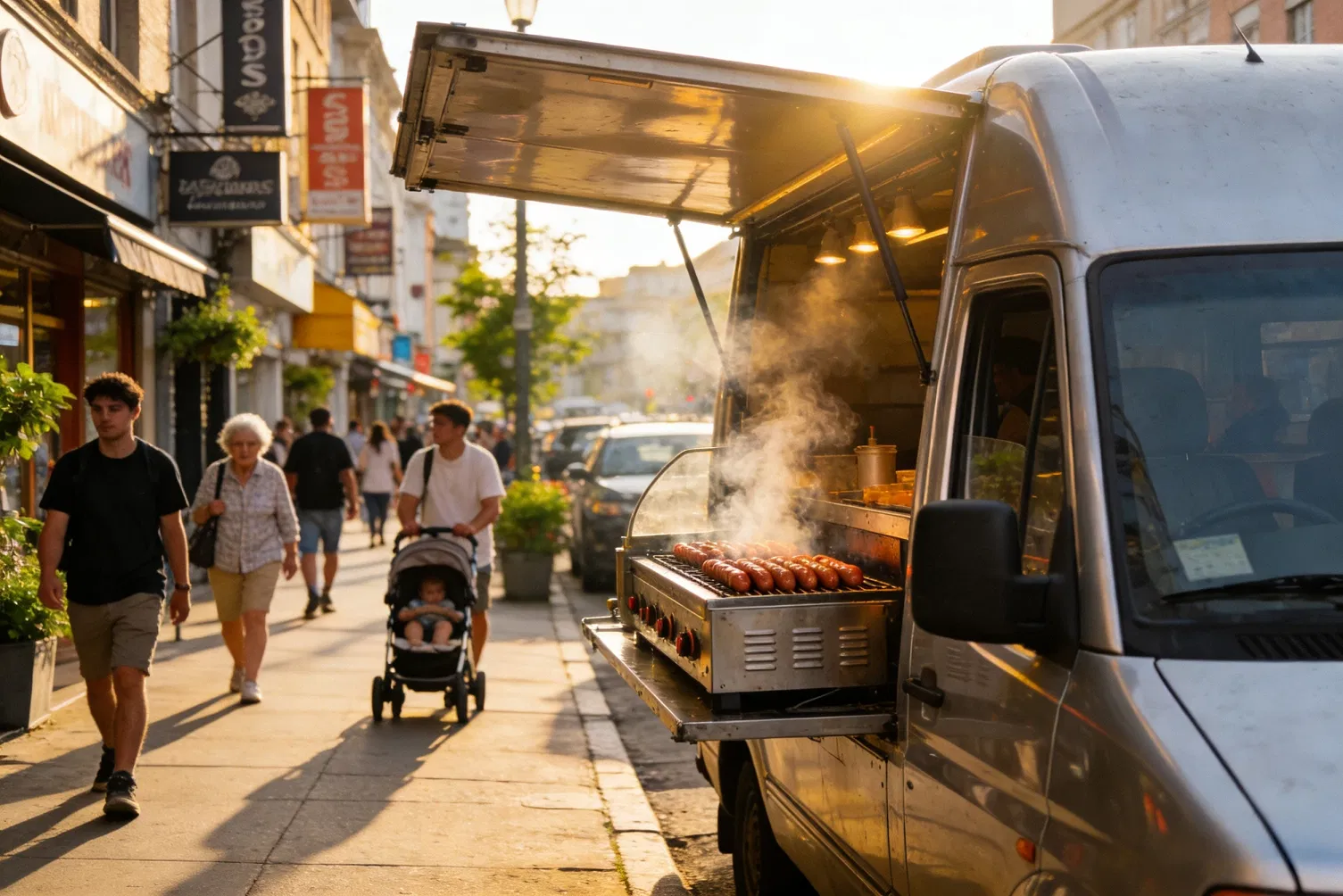 Electric Corrugated Box Truck