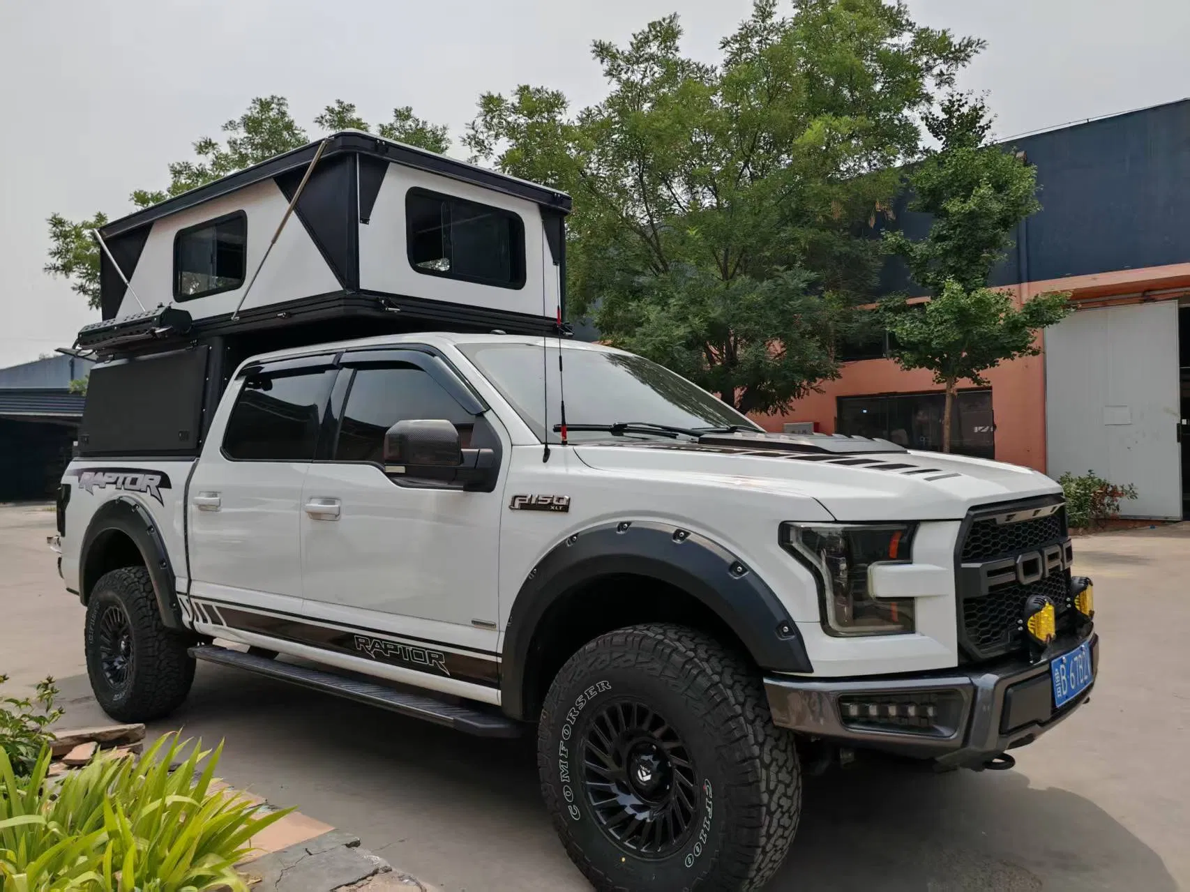 Pickup Camper Topper Pop up Roof Tent Outdoor Adventure 4X4 Offroad Canopy Truck Camper