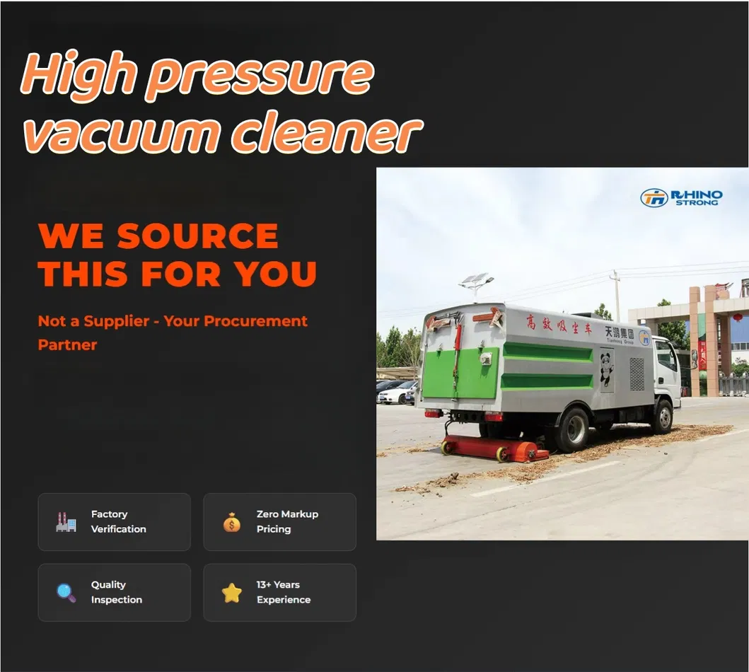 Heavy Duty Vacuum Cleaning Truck 1
