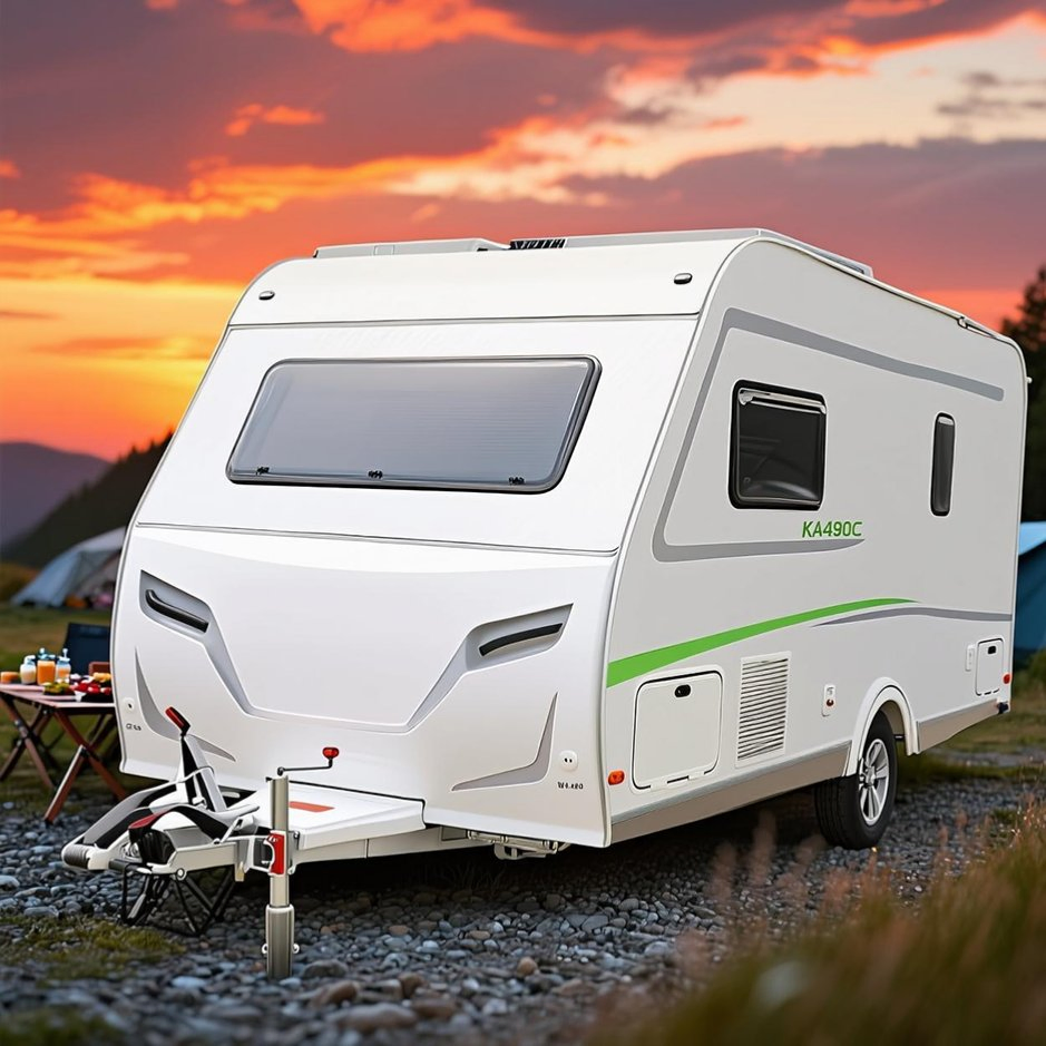 Australian Standards 4X4 off-Road Camper RV Caravan Trailer with Shower Toilet off Grid Adventure Ready Outdoor Travel Trailer