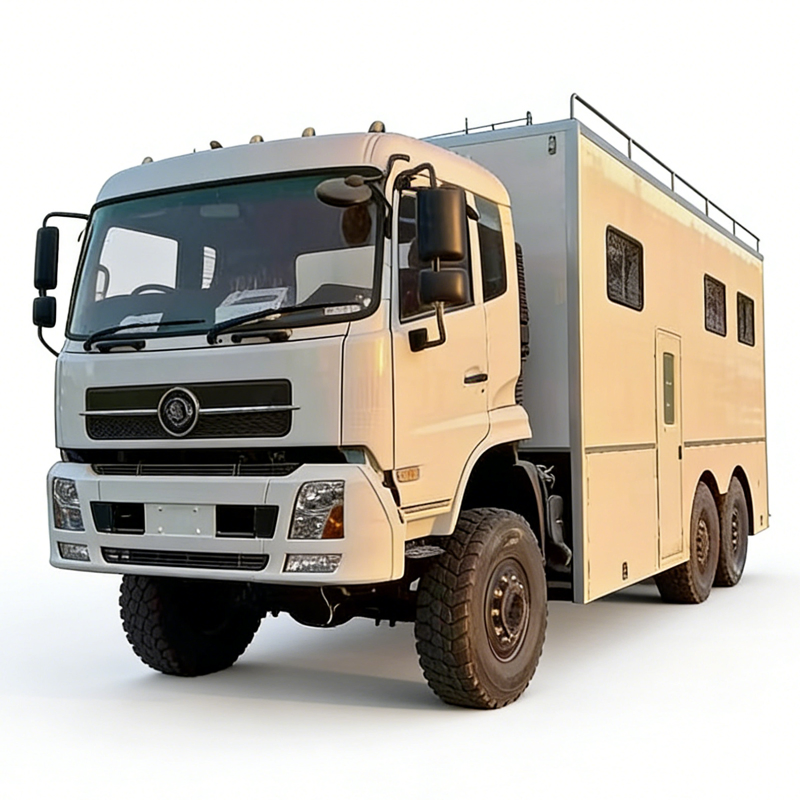 Multifunctional Dongfeng 4X4 Four-Wheel Drive All-Wheel Drive off-Road Camping Recreational Vehicles Motorhome