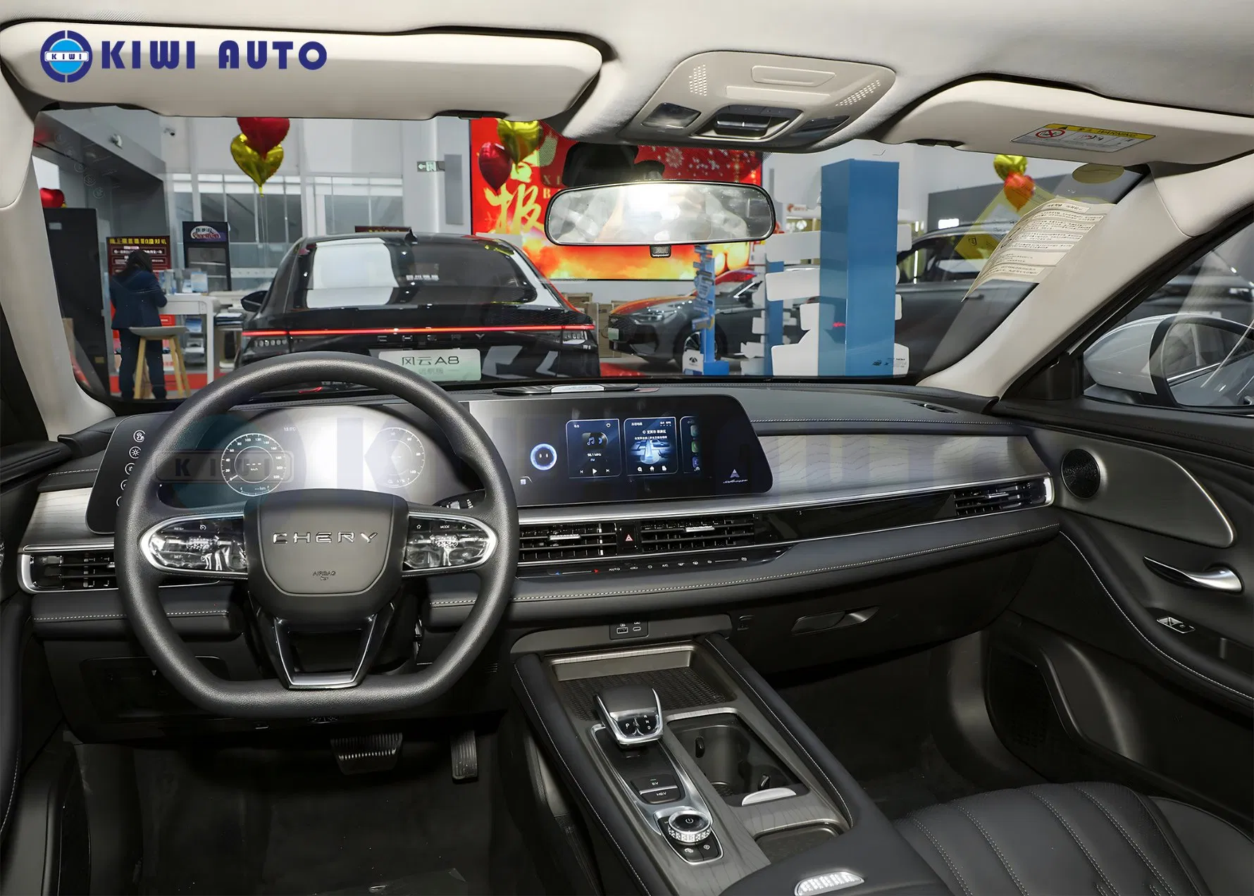 China Chery Vehicle Fulwin A8 5 Seaters Family Cars Luxury Plug in Hybrid Car Compact Sedan