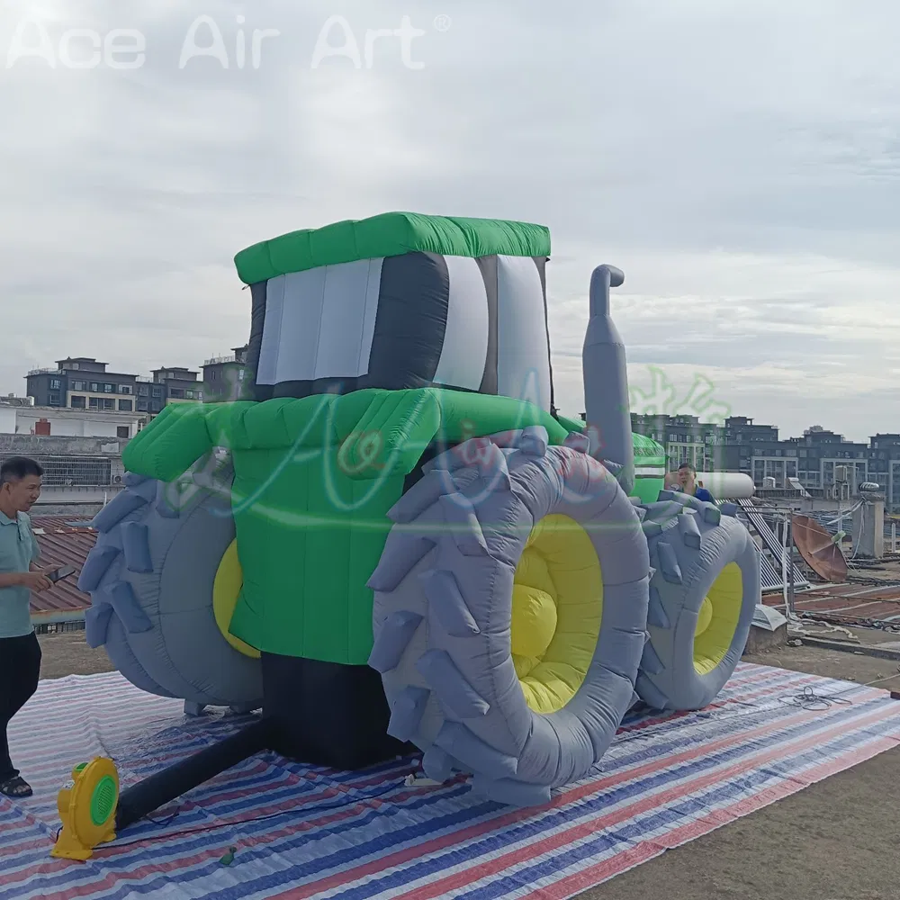Inflatable Tractor Replica View 3