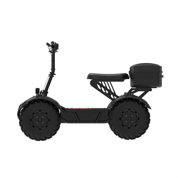 New 2025 Electric 4-Wheel All Terrain Vehicle for Adults 4X4 Scooter off Road 4WD ATV for Hunting and Farm Work