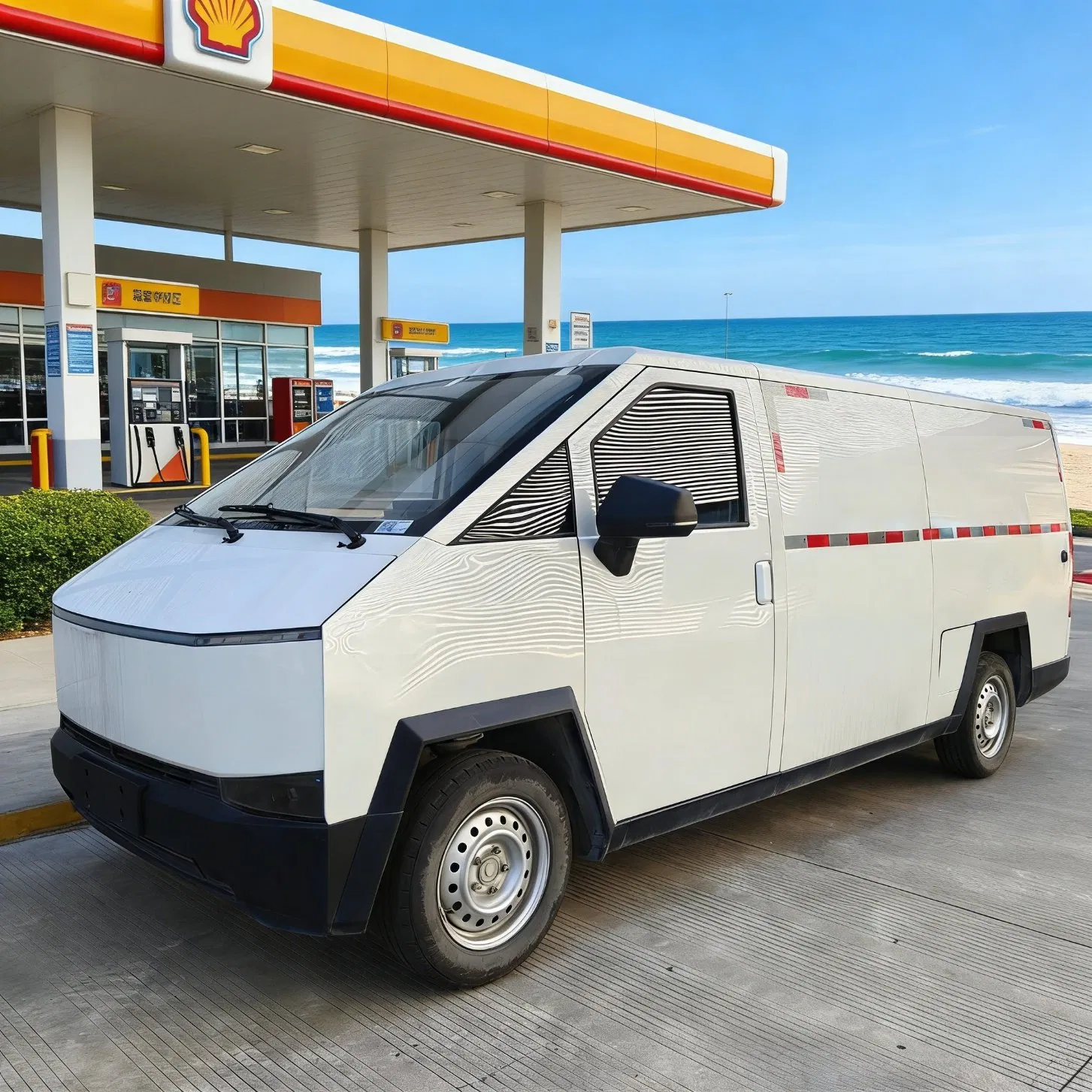 Commercial Grade Aluminum Cargo Van