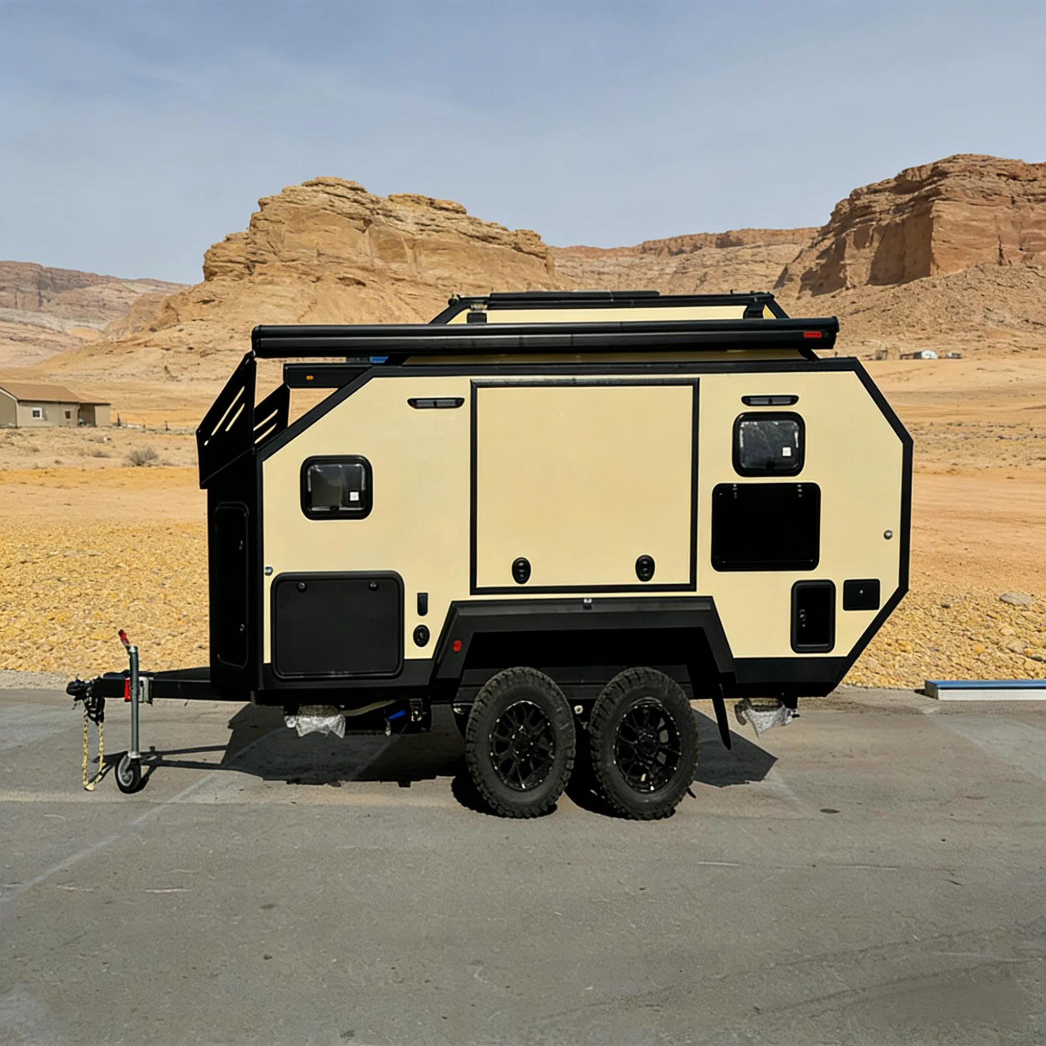 Adventure-Ready 15FT off-Road Camper with Comfortable Bunk Beds