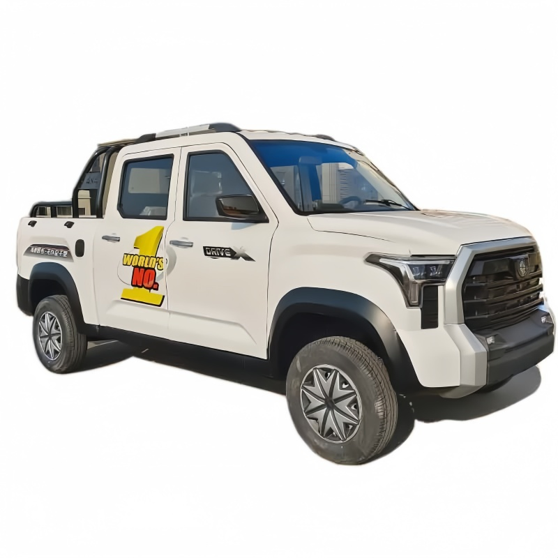 Maintenance-Free 4X4 Mini Electric off Road Pickup Truck Popular Left Steering Electric Vehicle Cargo Van Extended Body with Large Cargo Box