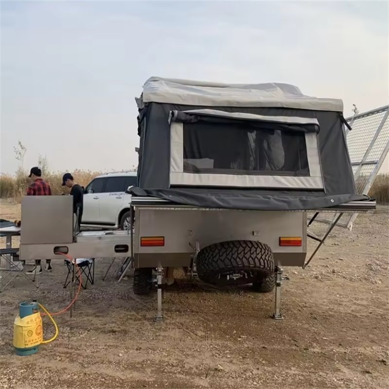 Compact Pop-up Truck Bed Camper for Effortless Outdoor Adventures
