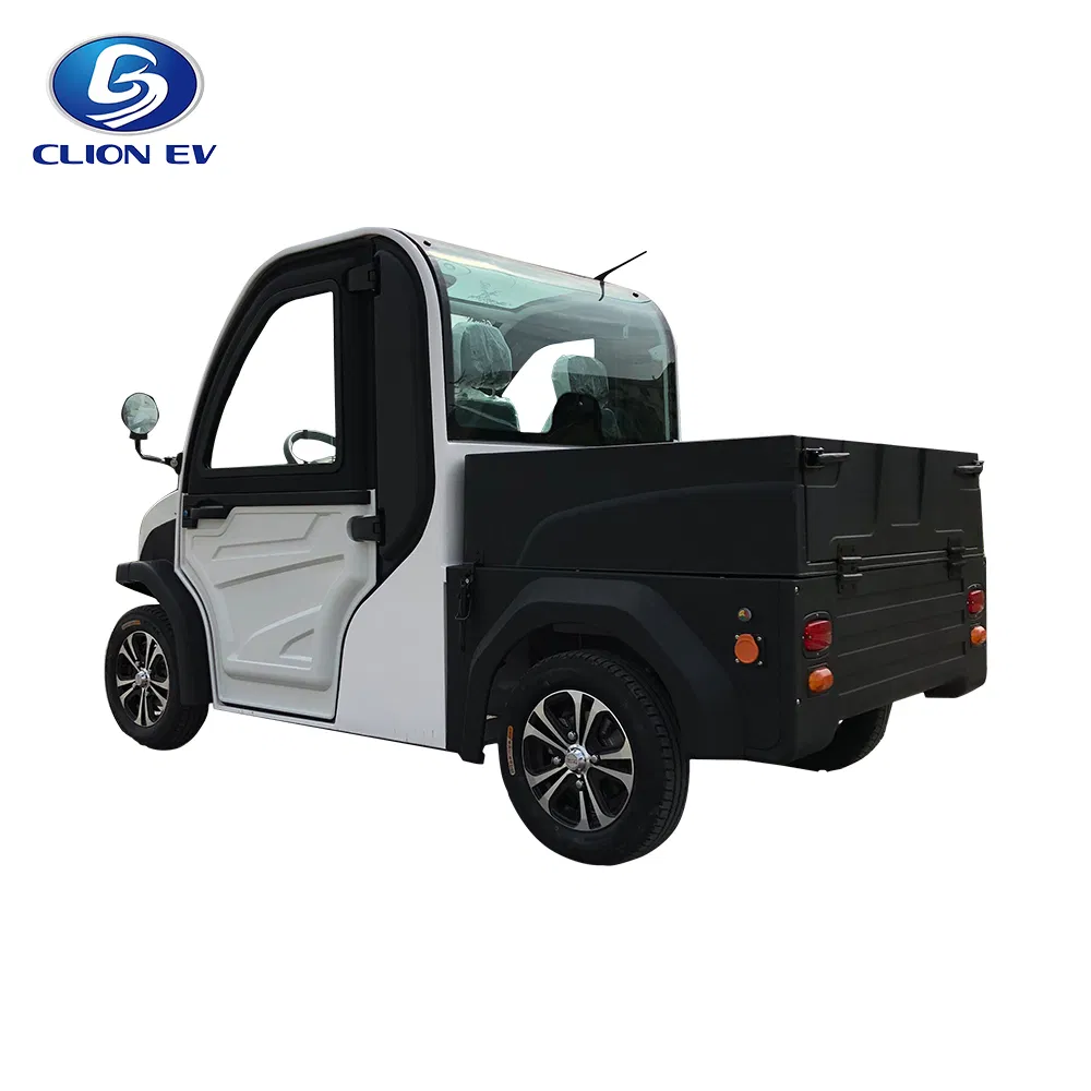 Chinese Electric Vehicle EV Mini 2 Seats Pickup Truck 600kg