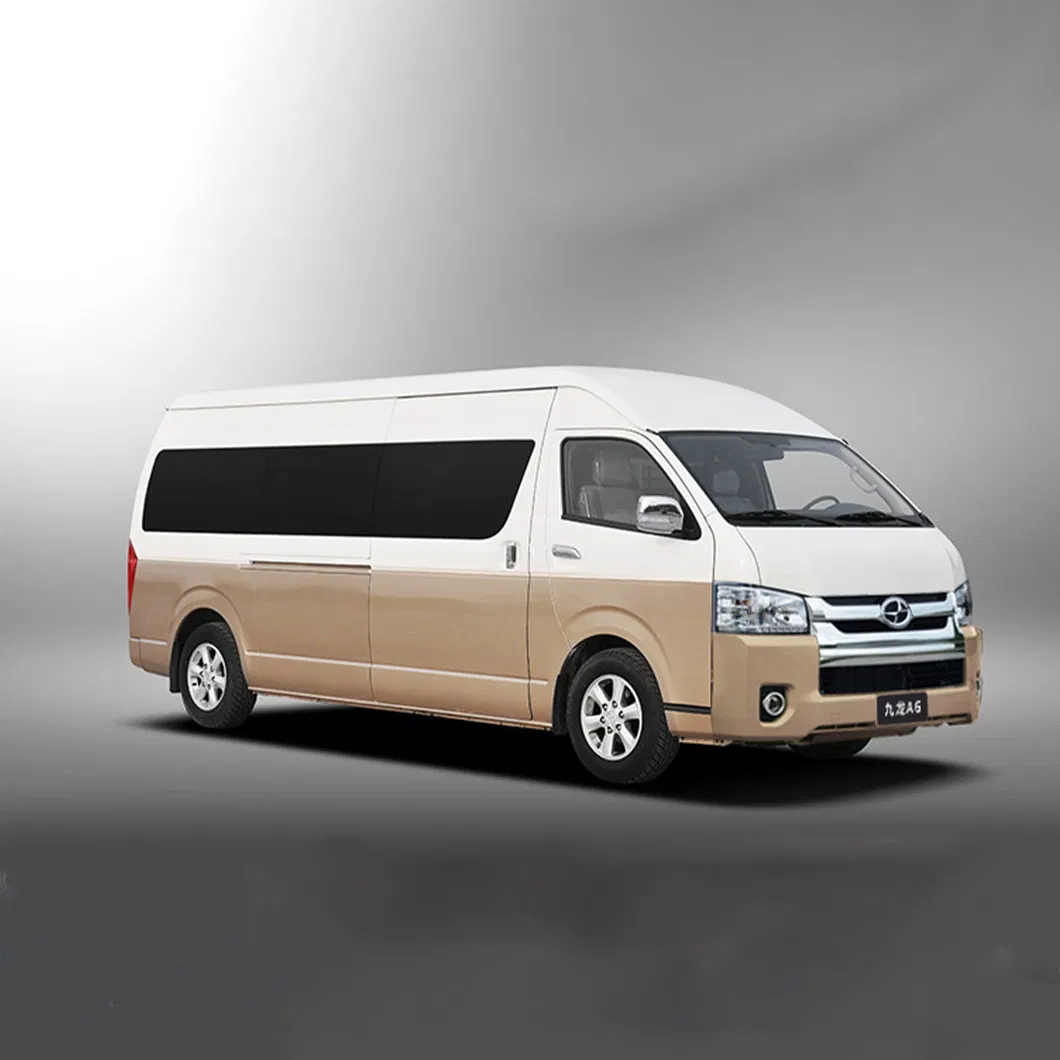 Manual Luxury Joylong A6 Minibus Diesel 10-17 Seats Passenger Van