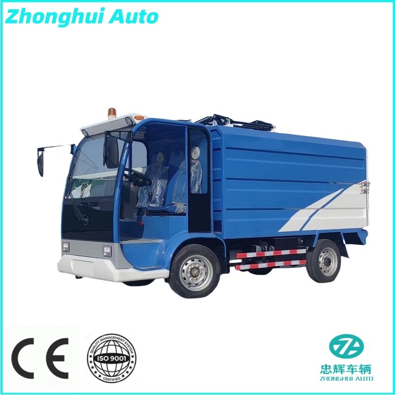 Heavy Duty Van Diesel Compressed Docking Vehicle Delivery Waste Truck Special Transfer Rubbish Dump Truck