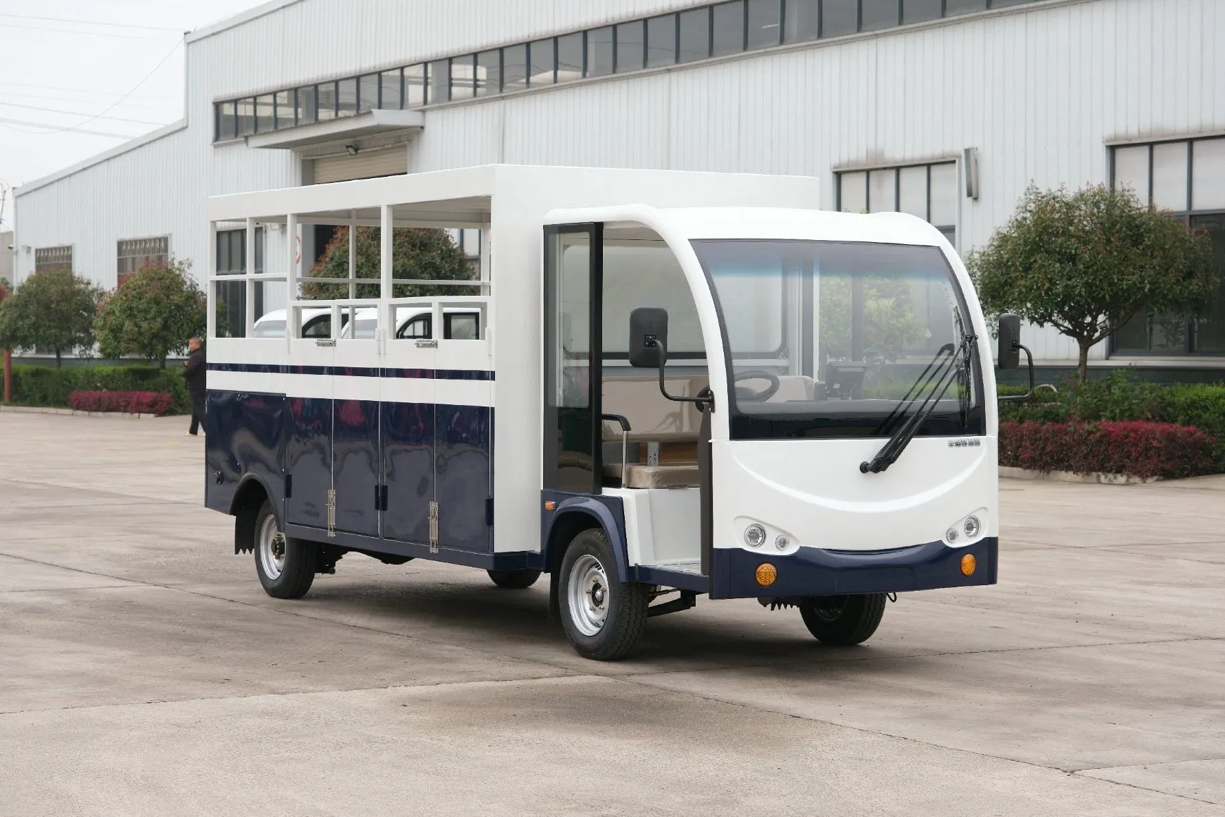 Zero Emission Electric Delivery Truck 2 Seats Electric Pickup Cargo Truck