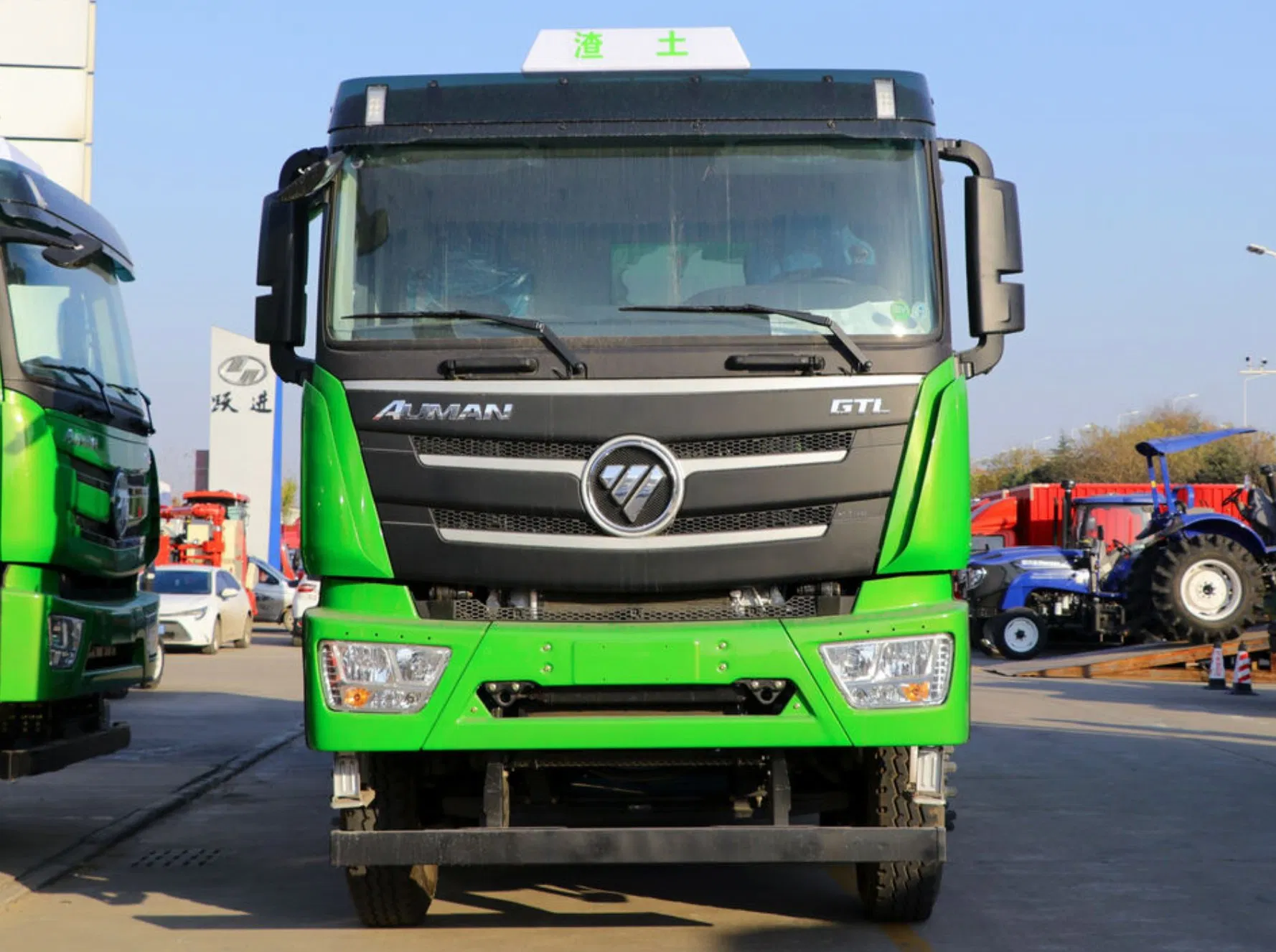 Foton Auman Gtl Heavy Duty Dump Truck, 440HP 8X4 Drivetrain, 6.8m Body, Amt Automatic Transmission for Construction Work